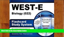complete  WEST-E Biology (022) Flashcard Study System: WEST-E Test Practice Questions   Exam