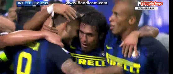 Mauro Icardi Goal - Inter 1-1 Juventus - 18-09-2016 HD
