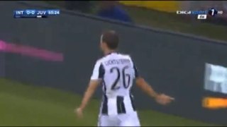 Stephan Lichtsteiner Goal vs Inter Milan (0-1)