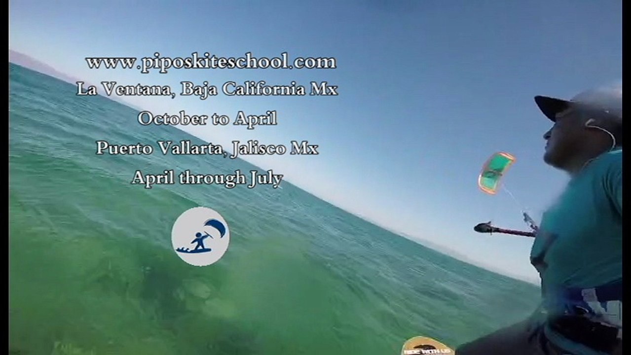 our kiteboarding spots, La Ventana and Puerto Vallarta mexico