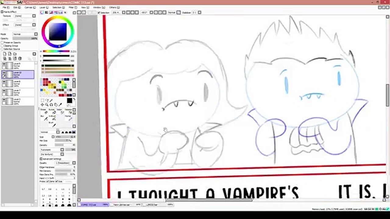 Vampire Onions Speed Draw Also I'm Going to Vidcon