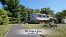 Home For Sale 4 Bedroom 2.5 BA 298 Hickory Rd  Yardley PA 19067 Bucks County Real Estate MLS 6859239