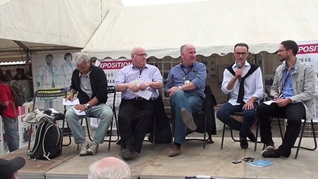 Fête de l'Huma 2016 - Débat avec les frères Bocquet - Intervenants