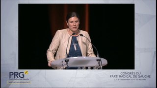 Congrès PRG 2016 - Discours de Virginie Rozière