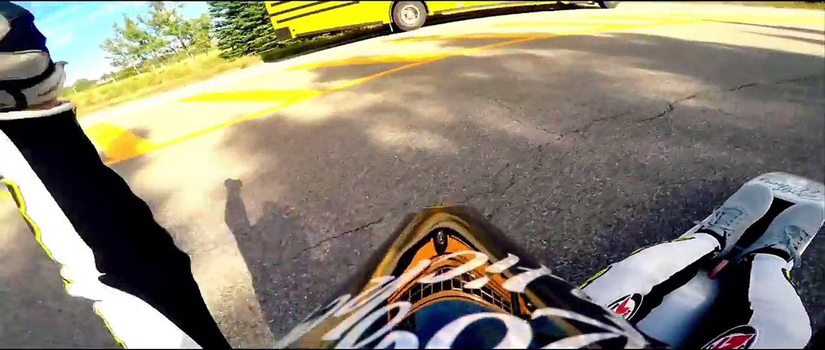 vitesse record de 161 kmh en street luge