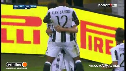 Stephan Lichtsteiner GOAL HD - Inter 0-1 Juventus 18.09.2016