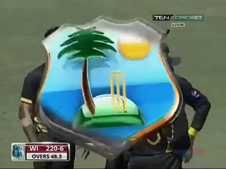 Asad Ali to Pollard Killer yorker destroys off stump West Indies v Pakistan at Guyana 2013