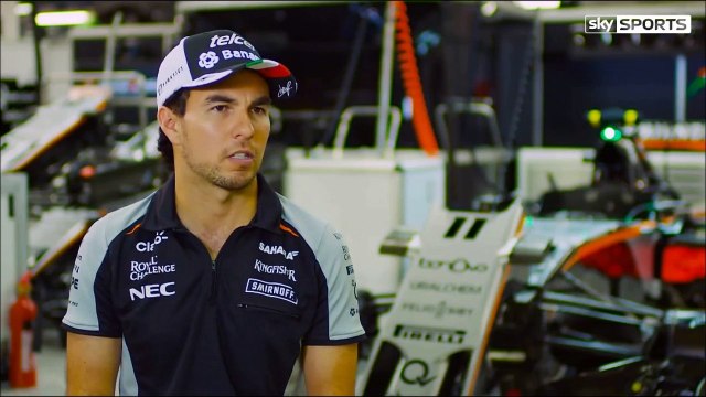 Sky F1: Sergio Perez interview (2016 Singapore Grand Prix)