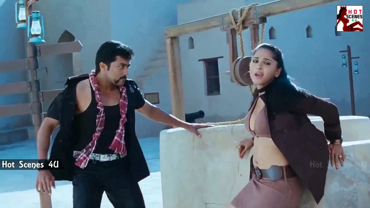 Singam Movie _ Anushka Shetty Hot NAVEL,BOSOMS,ASS, Compiliation in  by Hot Scenes 4U-6XMQTyeUI9U