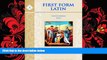 complete  First Form Latin Student Workbook