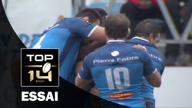 TOP 14 ‐ Essai Rory KOCKOTT (CO) – Castres-Grenoble – J5 – Saison 2016/2017