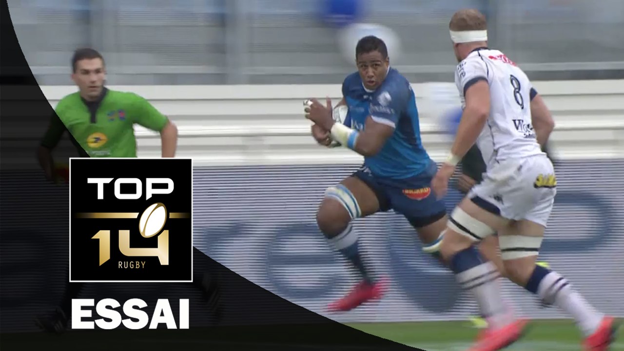 TOP 14 ‐ Essai Mathieu BABILLOT (CO) – Castres-Grenoble – J5 – Saison 2016/2017