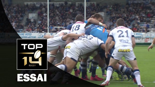 TOP 14 ‐ Essai Marc-Antoine RALLIER (CO) – Castres-Grenoble – J5 – Saison 2016/2017