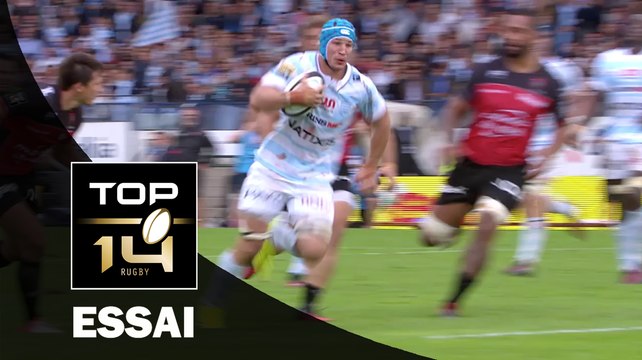 TOP 14 ‐ Essai Wenceslas LAURET (R92) – Racing 92-Toulon – J5 – Saison 2016/2017