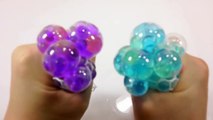 ABC Song - How To Make Colors Orbeez Squishy Stress Ball Balloons Learn Colors Slime Clay