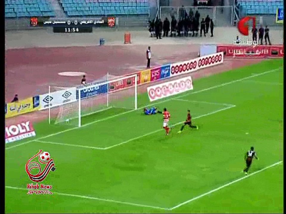 اهداف مباراة ( النادي الإفريقي 2-1 مستقبل قابس ) الدوري التونسي