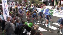 Grand Prix d'Isbergues 2016 - La victoire de Kristoffer Halvorsen au sprint devant Romain Feillu et Baptiste Planckaert