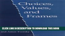 [PDF] Choices, Values, and Frames Full Online