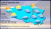 HPyTv Pyrénées | La Météo de Tarbes Pau Bayonne (19 septembre 2016)