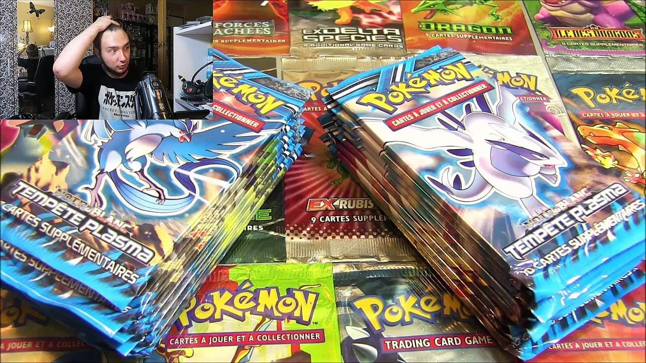 Ouverture de 16 Boosters Pokémon RARE TEMPETE PLASMA ! CHALLENGE HARD !!