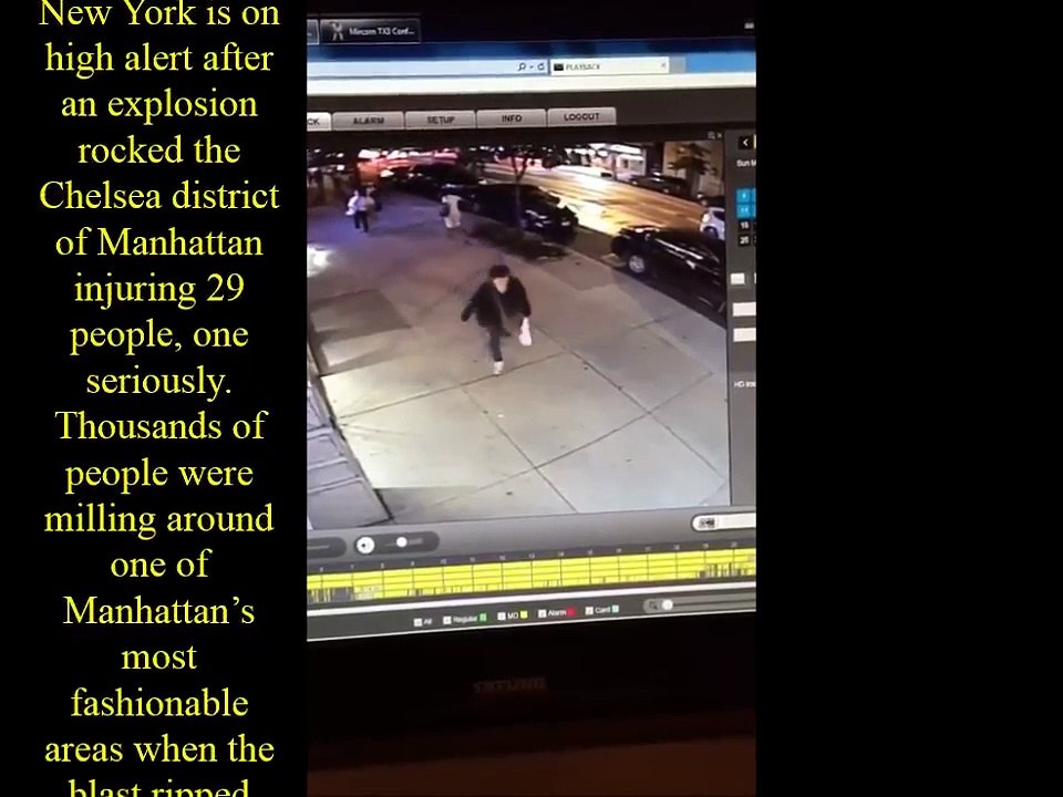 Explosion Chelsea - Manhattan - New York.