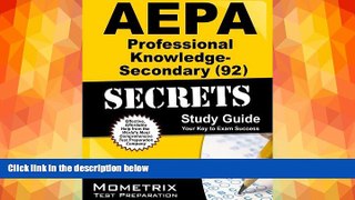 behold  AEPA Professional Knowledge- Secondary (92) Secrets Study Guide: AEPA Test Review for the