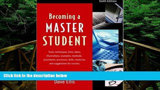 different   Becoming a Master Student