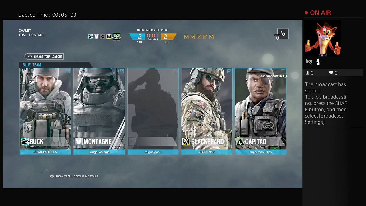 supermanutty5's Live PS4 Broadcast (2)