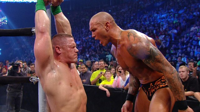 WWE Breaking Point 2009 John Cena VS Randy Orton I Quit Match 720p HD