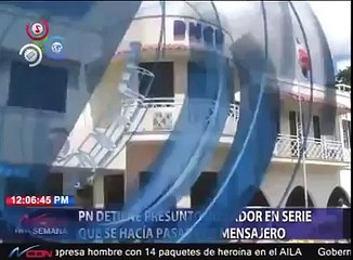 Fijate lo que un hombre intento introducir al pais fue detenido por la DNCD