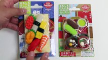Iwako Japanese Puzzle Eraser Cute Realistic Sushi & Soup Japanese Cuisine Shapes!