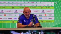 ASSE 1-0 SCB : Conf. d'après-match de F. Ciccolini