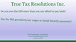 True Tax Resolutions Inc Tax Help: IRS Debt Settlement