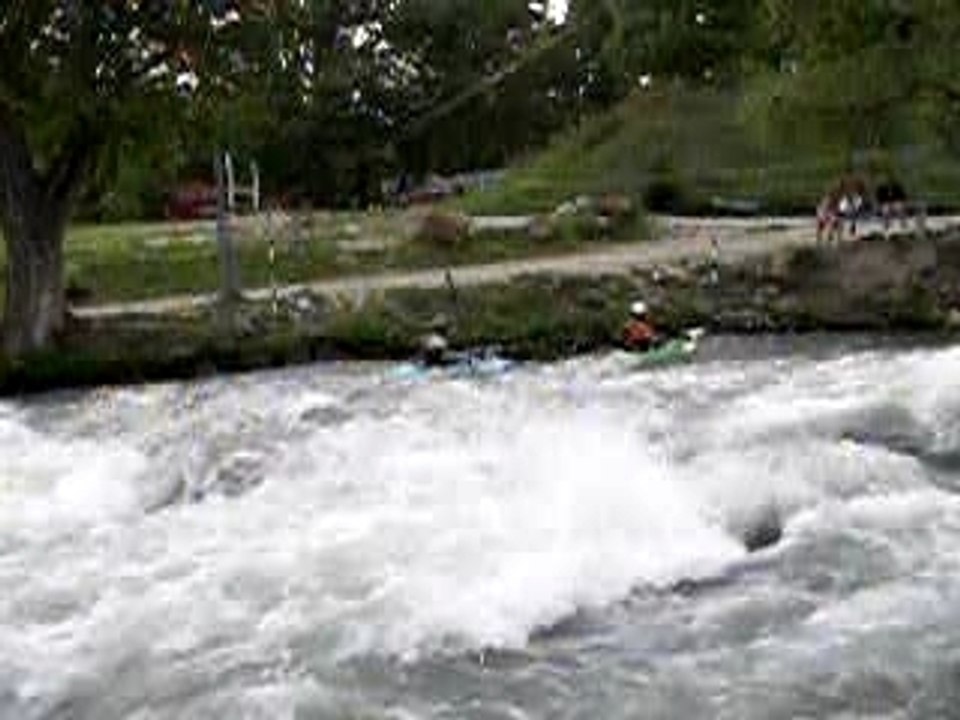 Kayac rivière artificielle