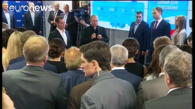 Перші результати виборів до Держдуми Росії: перемагає урядова Єдина Росія