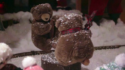 Teddy Bears at Christmas Fair