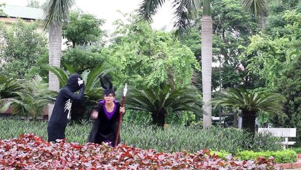 #Spiderman Do Exercise - Black Spiderman Troll Boom ! Funny Superhero In Realife  2332