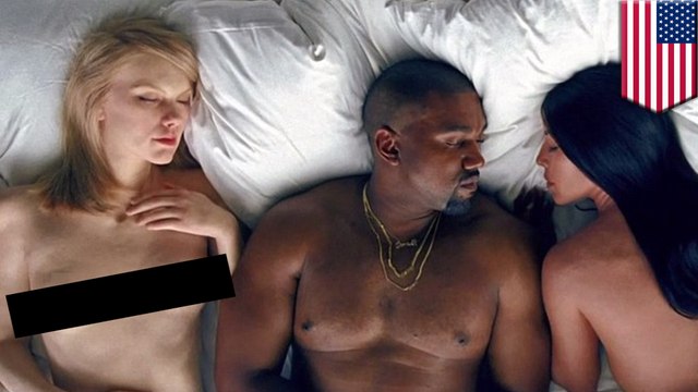 KANYE WEST แสดงอิทธิฤทธิ์ เรียกร้องความสนใจด้วยหุ่นเปลือยใน