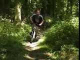 Grosse chute vtt