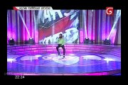 populer singer Jana singing Adaraye Unusuma Langa song at Derana champion star