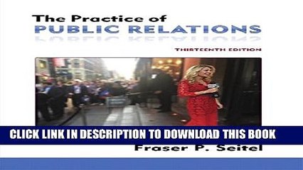 [PDF] The Practice of Public Relations (13th Edition) Full Online