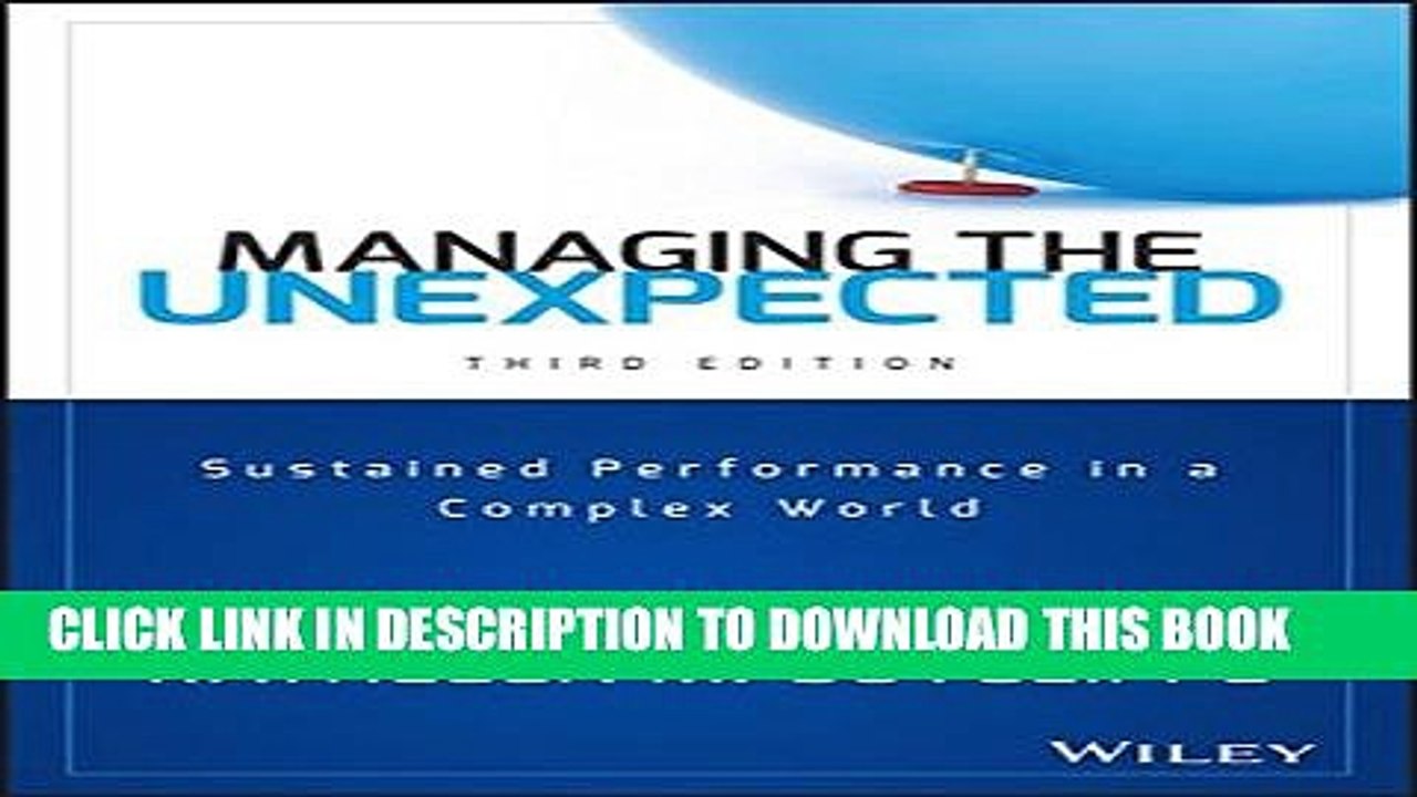 [PDF] Managing the Unexpected: Sustained Performance in a Complex World Full Online