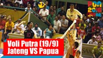 Voli Indoor - (Putra) Jateng vs Papua, Senin (19/9)