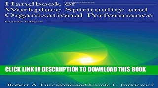 [PDF] Handbook of Workplace Spirituality and Organizational Performance Full Online