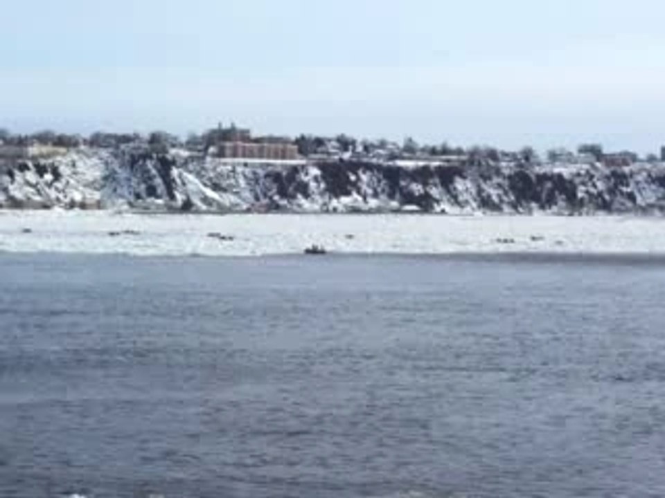 Course sur le Saint-Laurent
