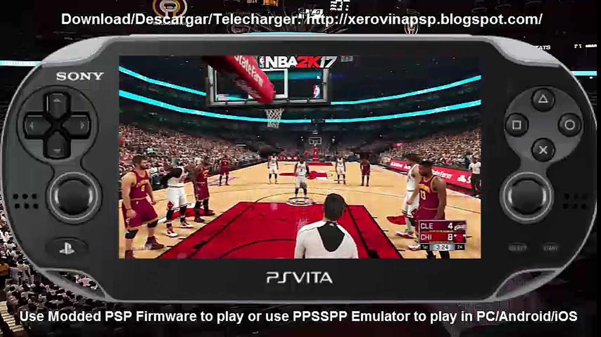 NBA 2K17 PSP ISO PPSSPP Emulator PC Download - video Dailymotion