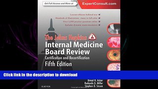FAVORIT BOOK The Johns Hopkins Internal Medicine Board Review: Certification and Recertification,