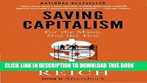 [PDF] Saving Capitalism: For the Many, Not the Few Full Online
