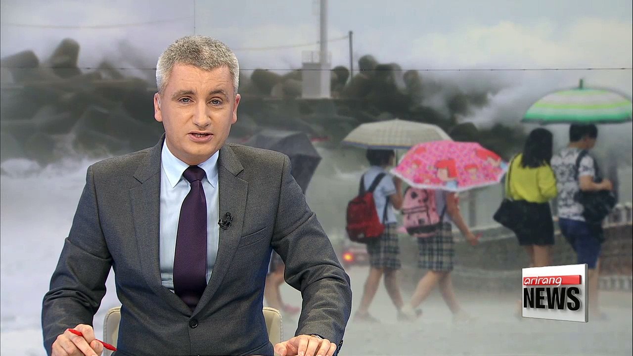 Typhoon Malakas triggers sea and land warnings for Jeju Island