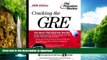 FAVORITE BOOK  Cracking the GRE with Sample Tests on CD-ROM, 2005 Edition (Graduate Test Prep)